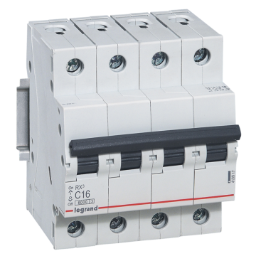 Disjunctor RX3 6000, Legrand 419914, 4P, 6A