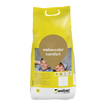Chit de rosturi Weber Color Comfort interior/exterior White 5Kg