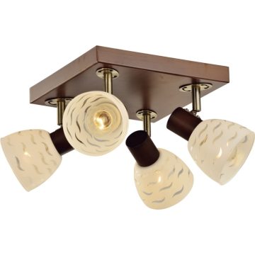 Plafoniera spot Rout PL4 KL 6289, 3 X E14