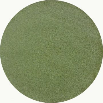 Covor rotund Rainbow, polipropilena friese, model modern verde, diametru 60 cm