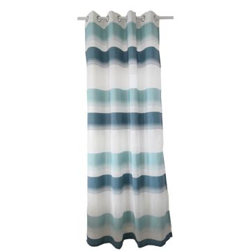 Draperie Osen, multicolor, bleu-albastru, 140 x 245 cm