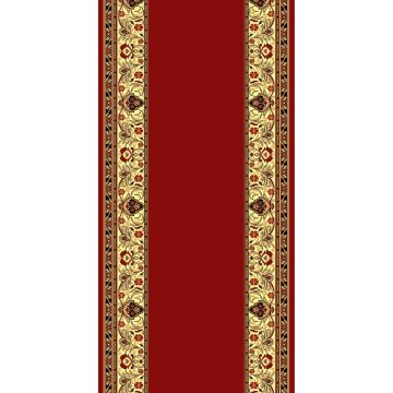 Traversa Gold 046/22, polipropilena BCF, rosu, 80 cm