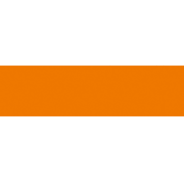 Folie cant melamina cu adeziv, Orange 132 21 mm, 50 m