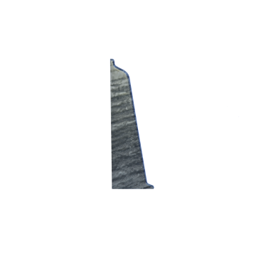 Set terminatie plinta parchet stanga/dreapta Korner Evo 70, stejar rocky, PVC, 70 x 20.7 mm, 2 bucati/set
