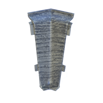 Set colt interior plinta parchet Evo 70, stejar rocky, PVC, 70 x 20.7 mm, 2 bucati/set