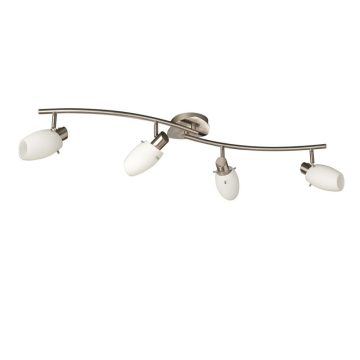 Plafoniera Philips spot Usagi nichel, 4xE14, 12W