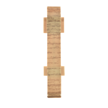 Set element de imbinare plinta parchet Korner Evo 70, stejar rustic, PVC, 70 x 20.7 mm, 2 bucati/set