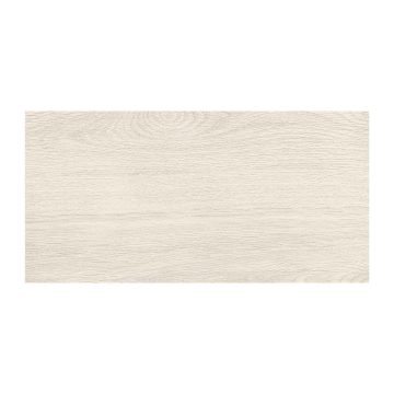 Gresie portelanata Cesarom Canada PEI 5 alb structurat mat, dreptunghiulara, grosime 9 mm, 30 x 60 cm