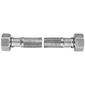 Racord flexibil apa Ferro, PWS 9, 1/2 X 1/2, FI-FI, 100 CM