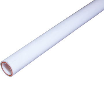 Teava PPR-CT 40 mm Supratherm, insertie fibra sticla, 25 bar, alb, 4m