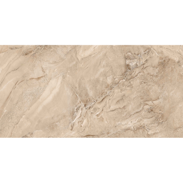 Gresie rectificata interior Castano Choco maro lucios, dreptunghiulara, 120 x 60 cm