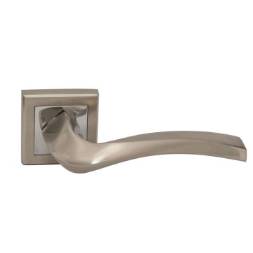 Maner usa SN Minerva, otel, nichel satinat, tija cu D: 8 mm