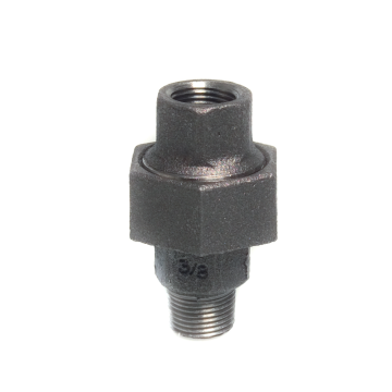 Racord olandez drept, negru, FI x FE, 2 inch