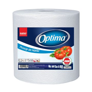 Rola prosoape de hartie, Sano, 100% celuloza, 60 m