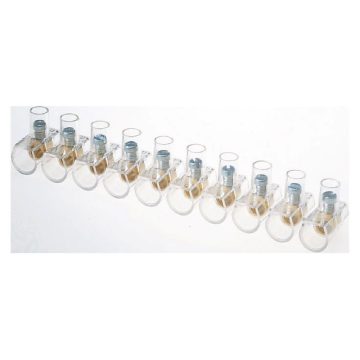 Morsete terminale Gewiss GW44663, 10 mmp, negru, 10 bucati/sir