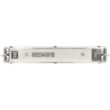 Corpul de iluminat pentru tub LED Hepol, 2 x G13, IP65, gri