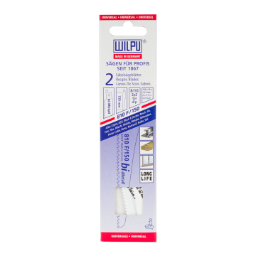 Set 2 lame fierastrau Wilpu, 130 mm