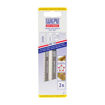 Set doua lame pentru fierastrau Wilpu, 100 x 3.0 mm