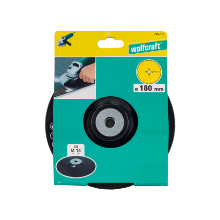 Platan de slefuire Wolfcraft cu filet M 14