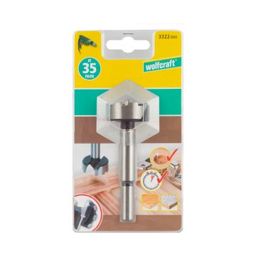 Freza pentru balamale Wolfcraft, 35 x 90 mm