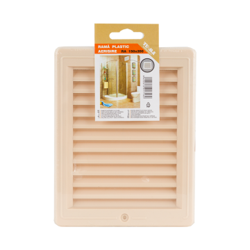 Rama aerisire TE-MA Romania, polistiren, crem, 150 x 200 mm