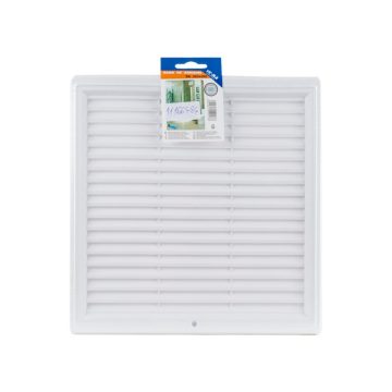 Rama aerisire TE-MA Romania, polistiren, alb, 302 x 293 x 33 mm