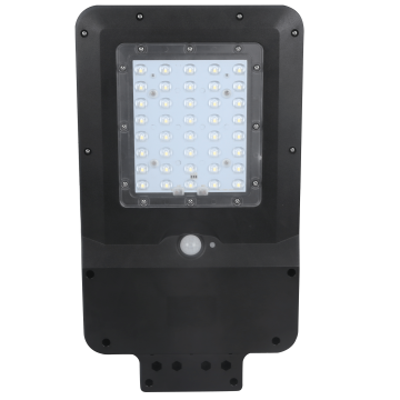 Corp iluminat stradal LED Lohuis, panou solar si senzor miscare, 15 W, lumina rece 6500 K