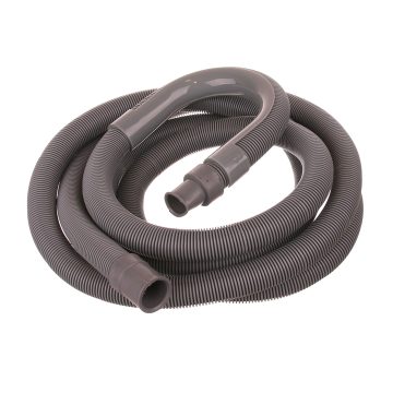 Furtun evacuare masina de spalat, polimer, gri, 4 m