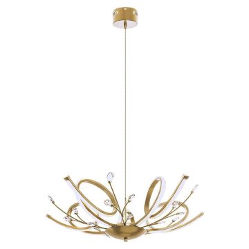 Pendul Romilli, 1 x LED, 30W, 1200 X 620 mm, auriu