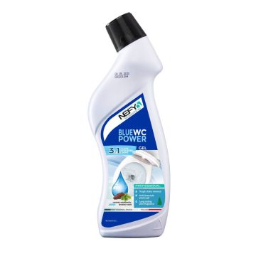 Gel pentru curatarea vasului WC Nefy Blue Power, 750 ml