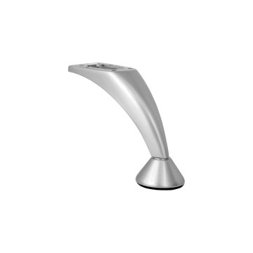 Picior pentru canapea, otel, cromat, H 122 mm