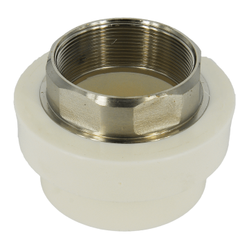 Mufa PPR 32 mm Vesbo, 1, filet interior, alb