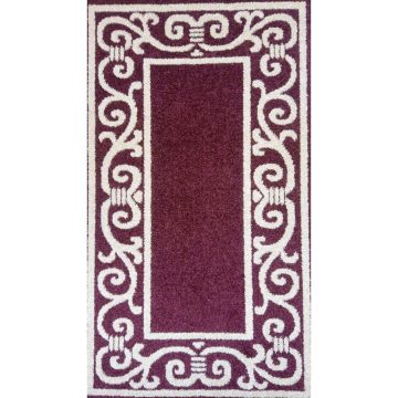 Covor bucatarie Fresco 5034-715, polipropilena, model geometric visinu, 60 x 100 cm
