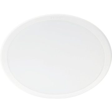 Spot rotund LED integrat Philips Meson, 20W, 1500 lm, A+, IP20, lumina alba rece 6500K, D 19 cm