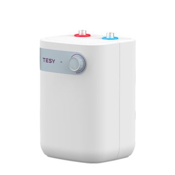 Boiler electric 5 l Tesy Compact GCU0515M02RC, 1500 W, montaj mural sub chiuveta, fara serpentine, 1 rezervor, alb, 4.5 kg, 328 x 234 x 227 mm
