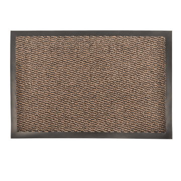 Stergator intrare Leyla 60 PC, maro/ negru, 120 x 180 cm