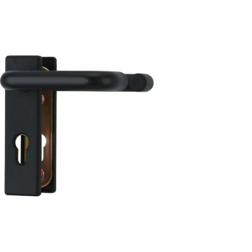 Maner usa Abus KFG, antifoc, sild cilindru, negru, 72 x 46 mm