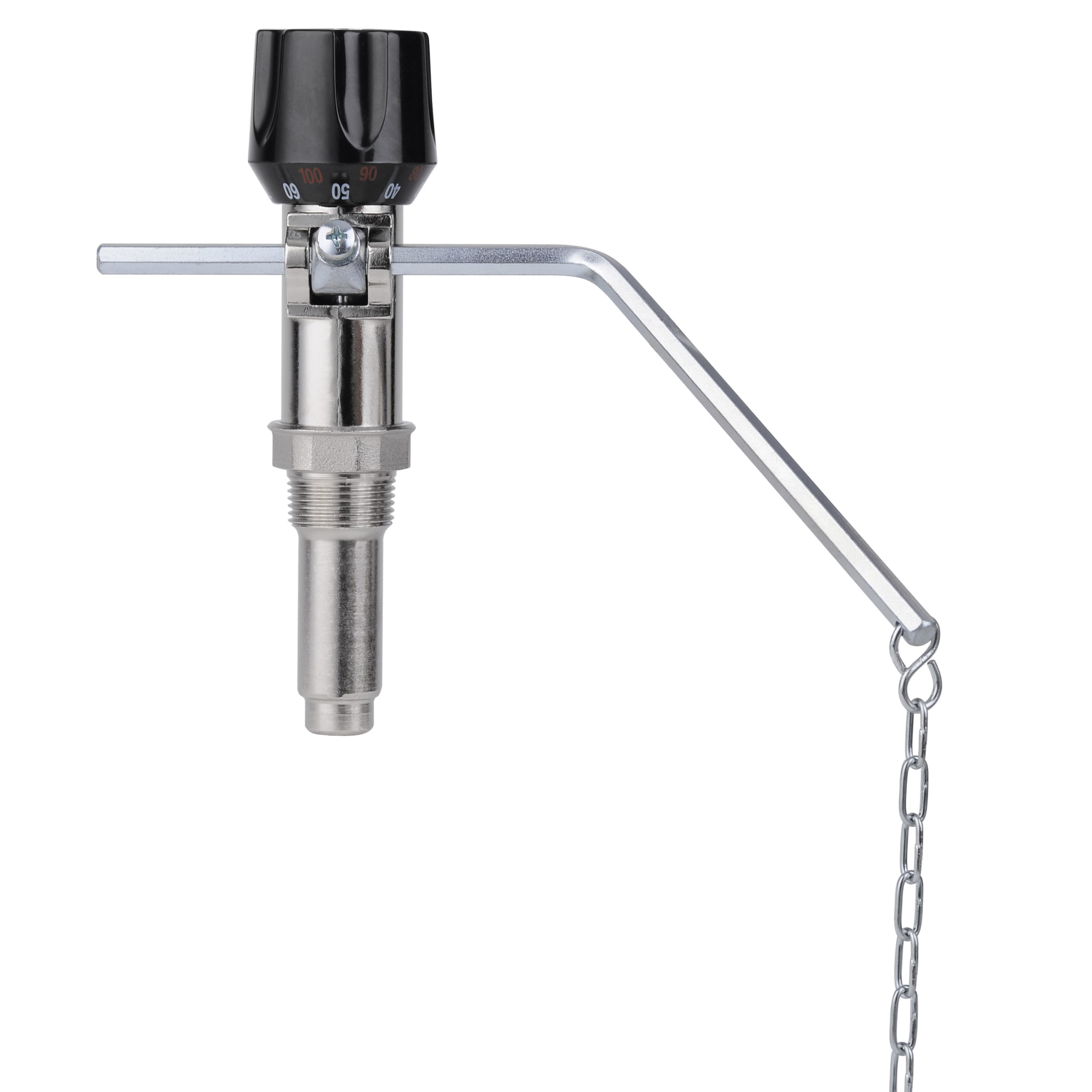 Regulator de tiraj Ferro MC20, cazan pe lemne, 3/4