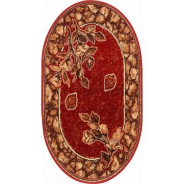 Covor clasic Gold 303/22 O, polipropilena BCF, rosu, 160 x 225 cm