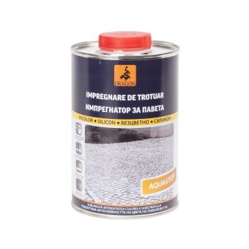 Impregnant pentru pavaj Dragon Aquastop, incolor, interior/exterior, 1 l