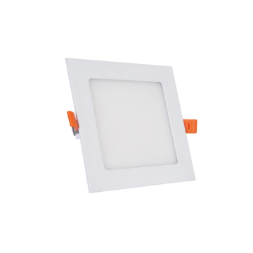 Panou LED patrat Fucida Downlight, 3W, 210 lm, lumina alba rece 6500 K