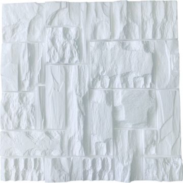 Placa decorativa polistiren expandat, Decosa, 50 x 50 cm, 0.5 mp