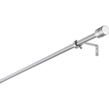 Galerie metalica fier forjat, inox, diametru 19 mm, 200 cm