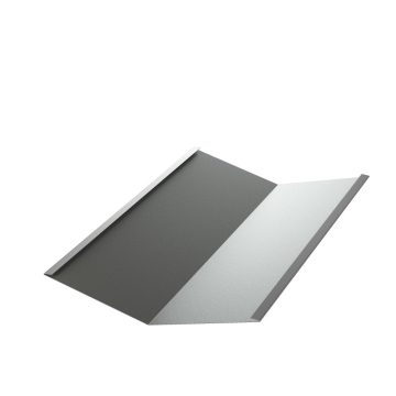 Dolie metalica Durako, gri, RAL 7024, mat structurat, L=2 m