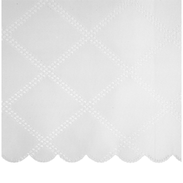 Fata de masa, model Bora, poliester, ecru/crem, 150 x 200 cm