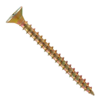 Set holsuruburi Fixkit, cap inecat, otel zincat galben, 6 x 180 mm, 10 bucati