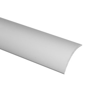 Profil de trecere autoadeziv, A03, argintiu, 30 mm, 0,93 m