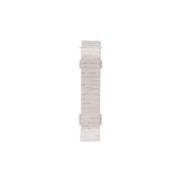 Set element de imbinare plinta parchet Set, gri Alaska, PVC, 52 x 22.5 mm, 5 bucati/set