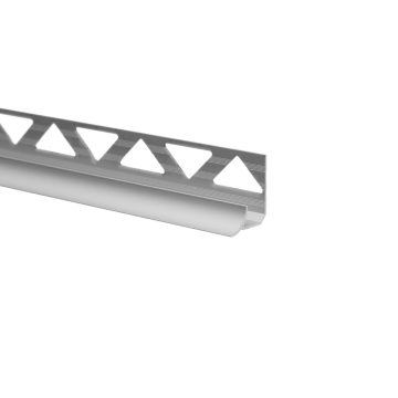 Profil din aluminiu pentru colt interior, S96, argintiu, 2,5 m