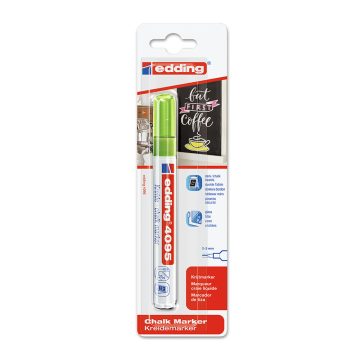 Marker Edding 4095, pentru suprafete din sticla, varf 2-3 mm, verde